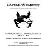 Scuole In Crescita/CVM: Cooperative learning